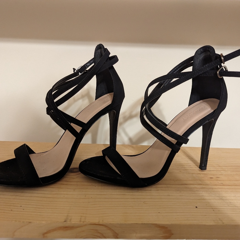 Black heels